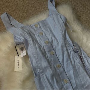 aritzia long dress with tags